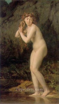入浴ヌード女性の身体ヌード ジュール・ジョゼフ・ルフェーブル Oil Paintings